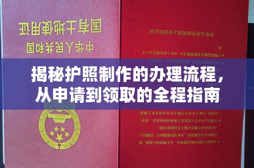 淡水揭秘护照制作的办理流程，从申请到领取的全程指南