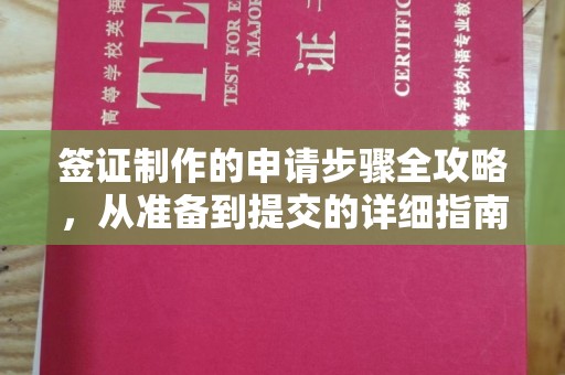 淡水签证制作的申请步骤全攻略，从准备到提交的详细指南