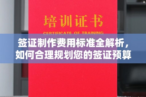 淡水签证制作费用标准全解析，如何合理规划您的签证预算？